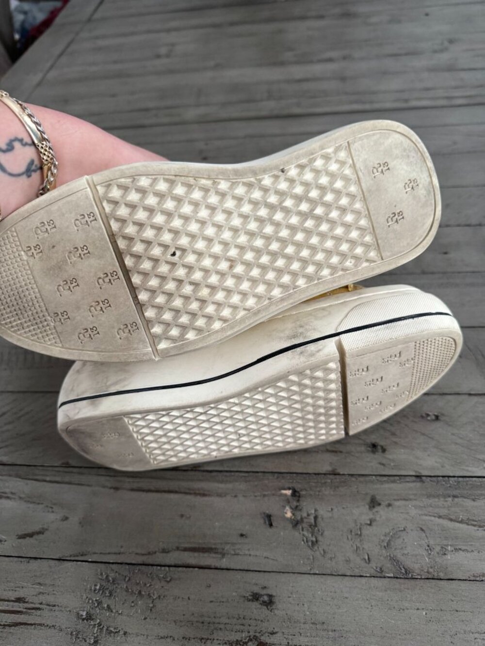 R13 Kurt High-Top Yellow Canvas Platform Sneakers Womens 7 Mens 5 - Picture 7 of 7